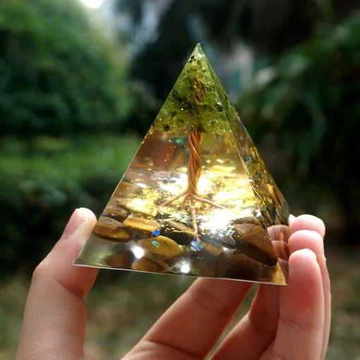pyramide arbre de vie oeil de tigre presentation