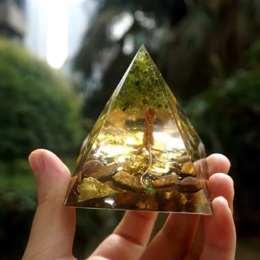 pyramide arbre de vie oeil de tigre presentation