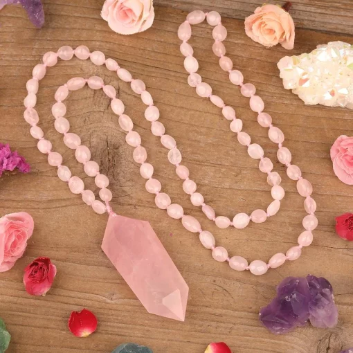 pierre quartz rose produit en description